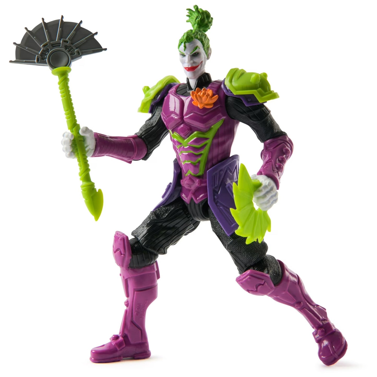 DC Comics, Batman Ninja Strike 6" The Joker Action Figure with Pop-Out Ninja Accessories, Super Hero Kids Toys for Boys and Girls Ages 3 & Up