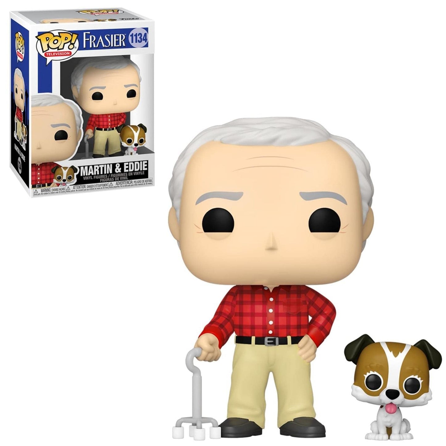 Funko Pop! & Buddy: Frasier - Martin with Eddie
