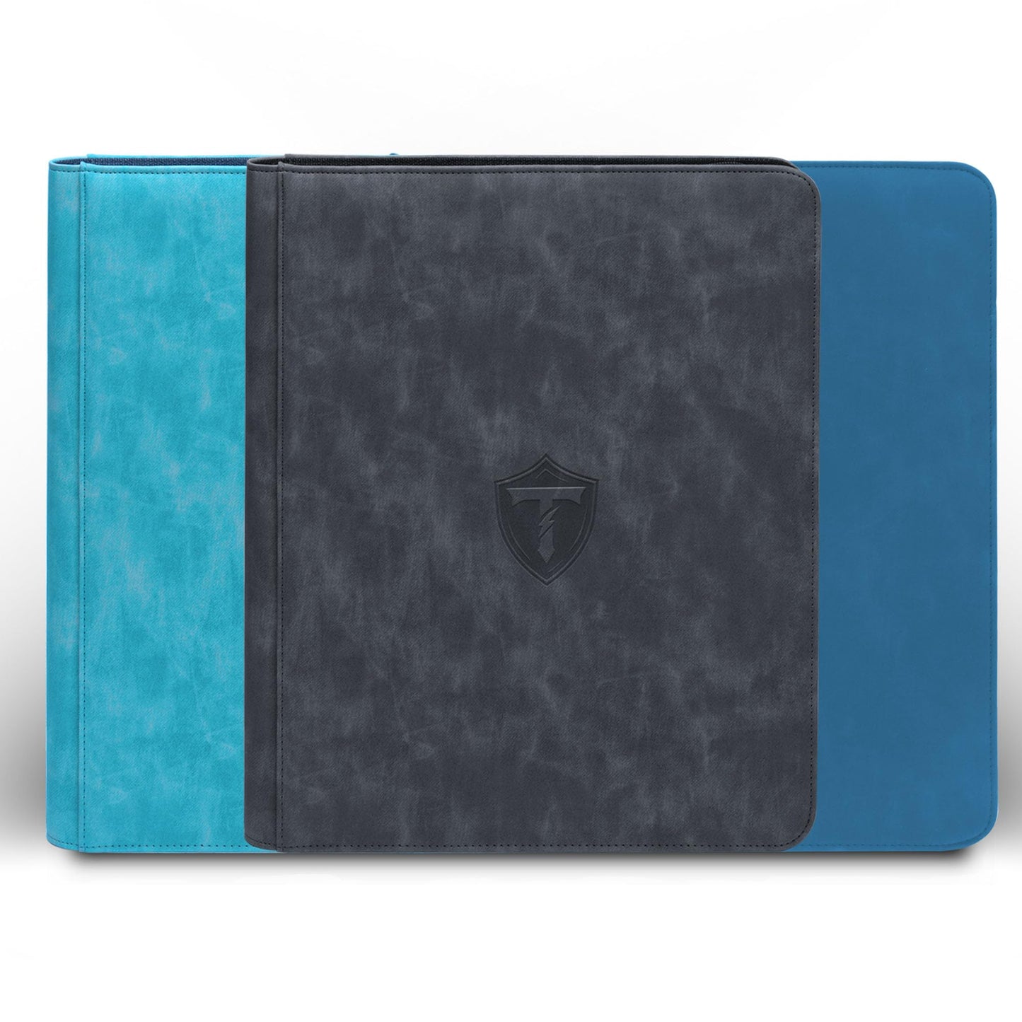 TINTEK 9-Pocket Trading Card Binder Album for Top Loader Cards - Holds 252 Cards, Compatible with 3" x 4" Sleeves, Card Holder for PTCG, Sports, TCG
