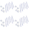 Fun Express Color Your Own Faith Slap Bracelets - VBS and Sunday School Craft Kits - Bulk Set of 48