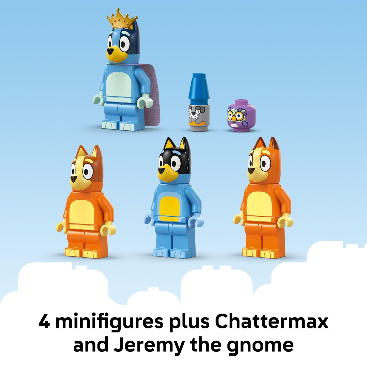LEGO Bluey: Bluey’s Family House - Toddler Toy for 4 Year Old Boys and Girls - House Playset Includes 6 Popular Characters - Great Birthday Gift Idea