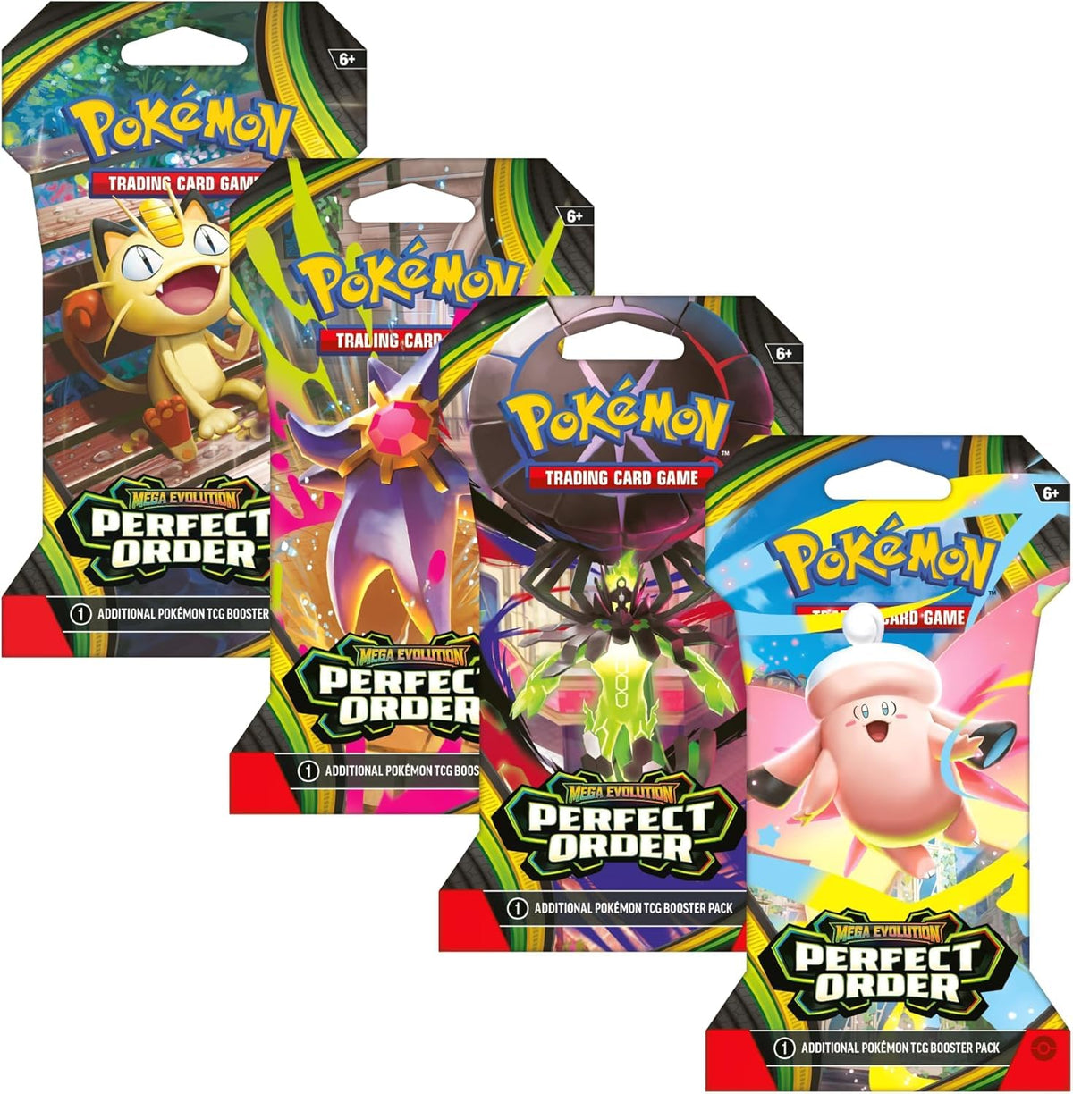 Pokemon TCG Trading Card Game Perfect Order 8 Sleeved Booster Packs - 80 Cards