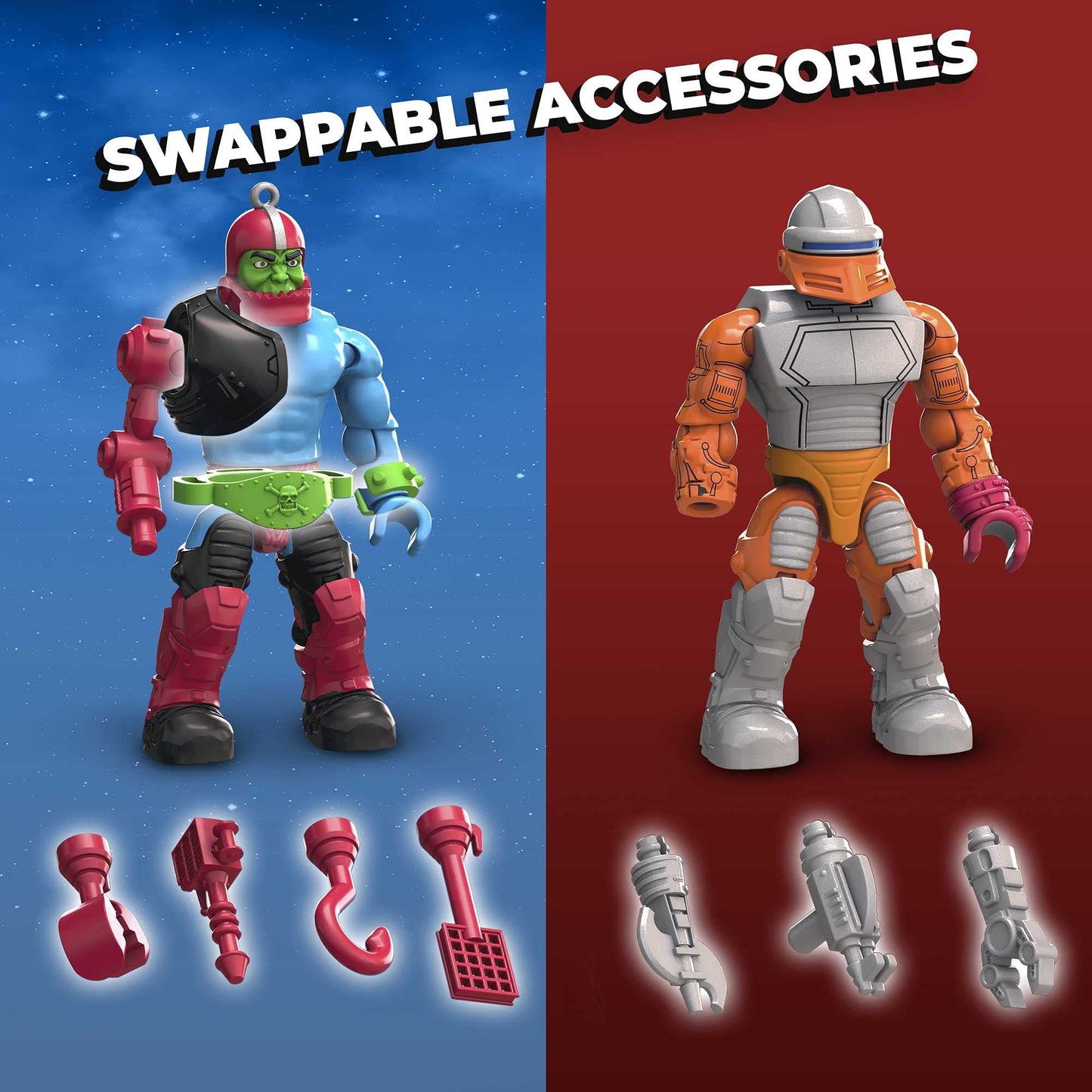Mega Brands Masters of The Universe MCX Heroes Online Bundle