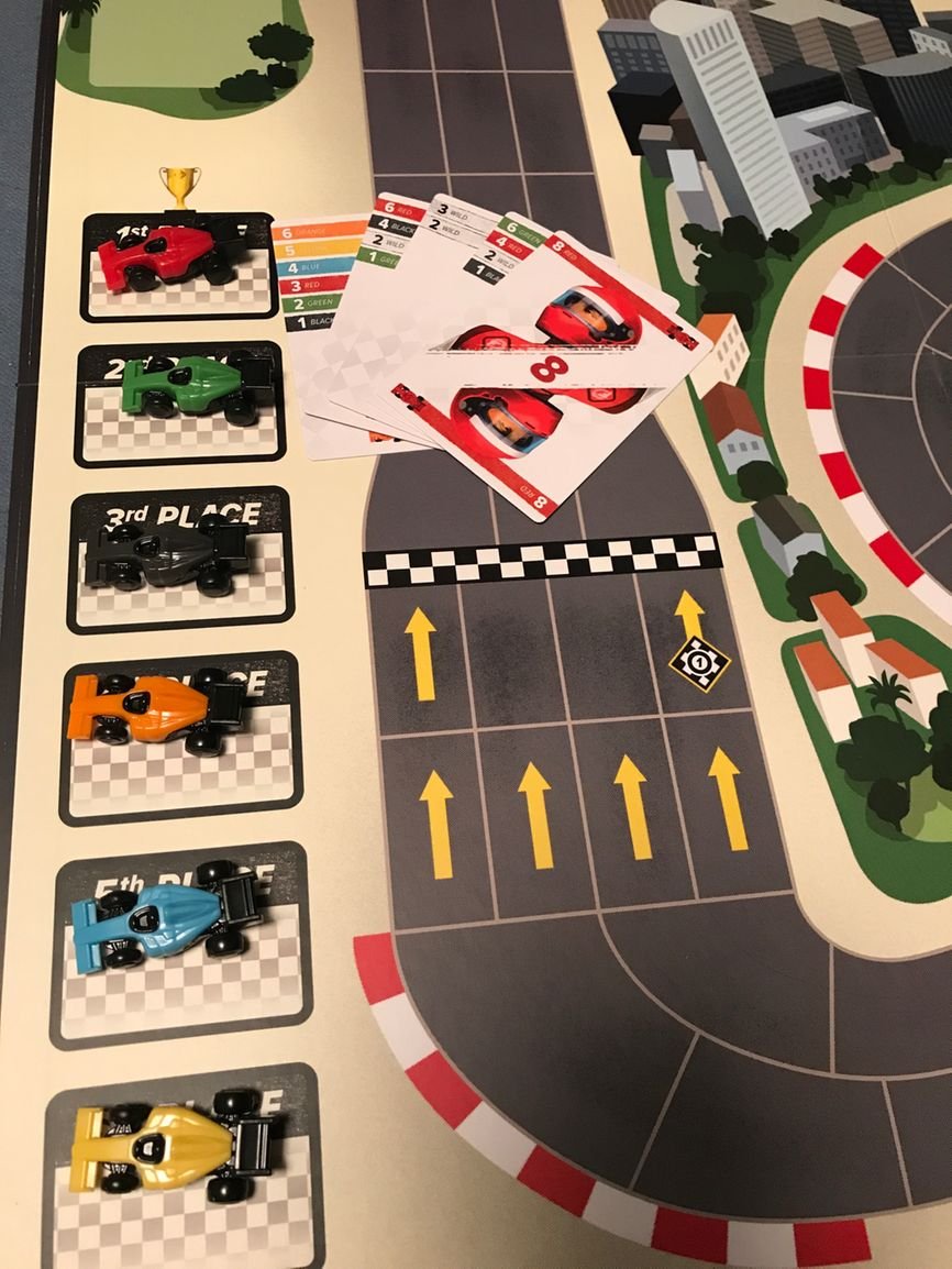 CMON Downforce Board Game: 2-6 Players, Ages 8+, Sports, Racing