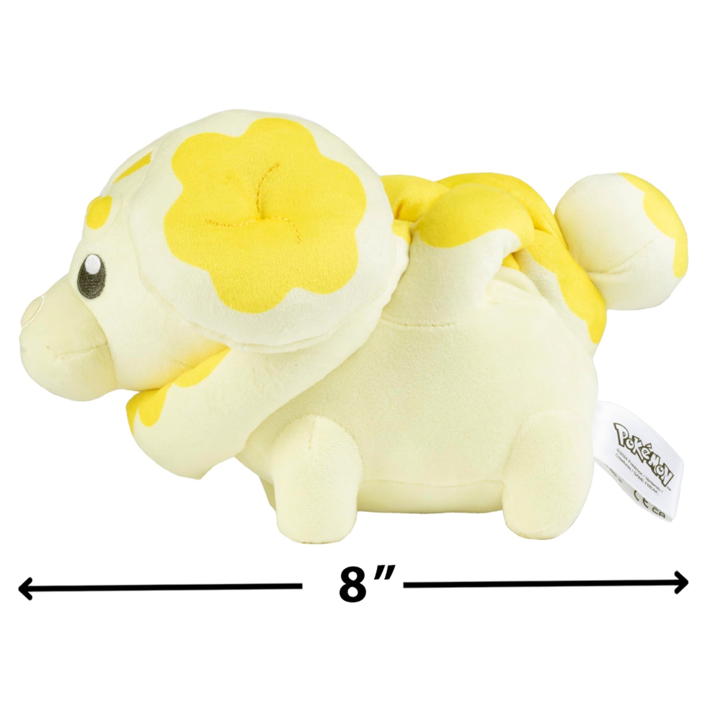 Pokémon 8" Fidough Plush - Officially Licensed - Scarlet and Violet Figure - Authentic Soft Fairy Dog Type Stuffed Animal Toy - Holiday Christmas