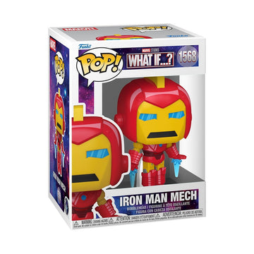 Funko Pop! Marvel: What If - Iron Man Mech - Collectable Vinyl Figure - Gift Idea - Official Merchandise - Toys for Kids & Adults - Marvel Fans