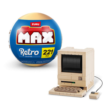 MAX Premium Retro Building Bricks Collection (Classic Computer) by ZURU, Building Bricks for Teens, Adults and Collectors. Build, Collect and Display