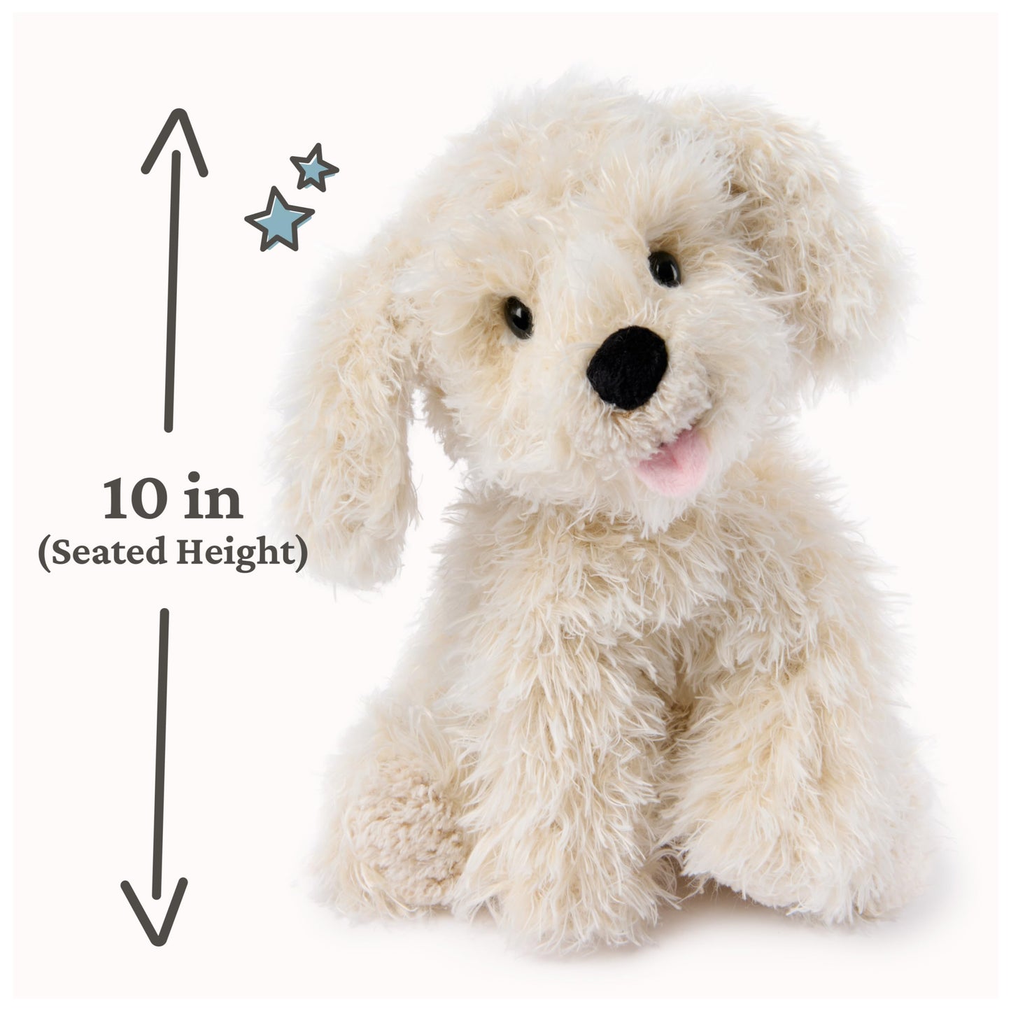 GUND Karina 10.5-Inch Labradoodle Puppy Dog Stuffed Animal for Ages 0+