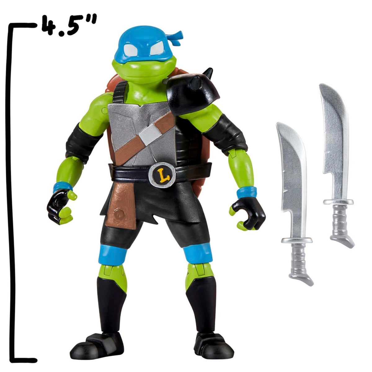 Tales of the Teenage Mutant Ninja Turtles TMNT Battle Arena Action Figure (Leonardo, Tales of the Teenage Mutant Ninja Turtles TMNT Battle Arena