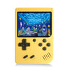 JAFATOY Retro Handheld Games Console for Kids/Adults, 168 Classic 8 Bit Games 3 inch Screen Video Games with AV Cable Play on TV (Yellow)