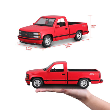 Maisto 1:24 Special Edition 1993 Chevrolet 454 SS Pick-up Truck, Red