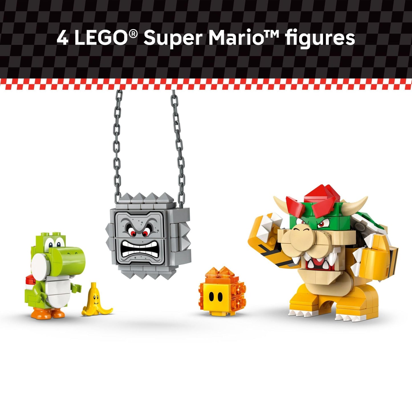 LEGO Super Mario: Mario Kart - Bowser’s Castle Building Toy for Kids - Pretend Play Set for Boys & Girls, Ages 9+ - Nintendo Gift Idea for Young
