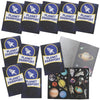 Fun Express Outer Space Passport Sticker Book (12 Books with 10 Pages Each) Pretend Passport for Kids and Classroom Activities - VBS 2026 Vacation
