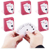 GNYOHUA 5 Decks Mini Playing Cards Party Favor, Miniature Poker Cards Traveling Decks Cards Festival Party Game Supply for Kids and Adults, 2 X 1.5
