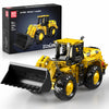 Mould King Technik Wheel Loader Builidng Sets, 17084 MOC Construction for Adults, Engineering Vehicle Model Kits with Articulated Steering/Scoop