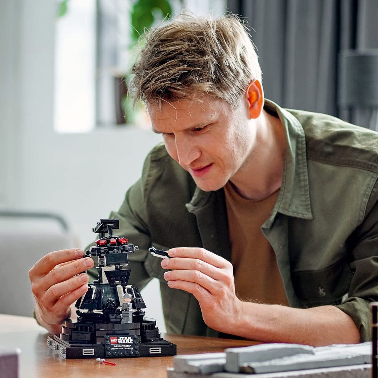 Lego 75296 Star Wars The Meditation Room of Darth VadorTM Collectible Set, Birthday Gift for Adults