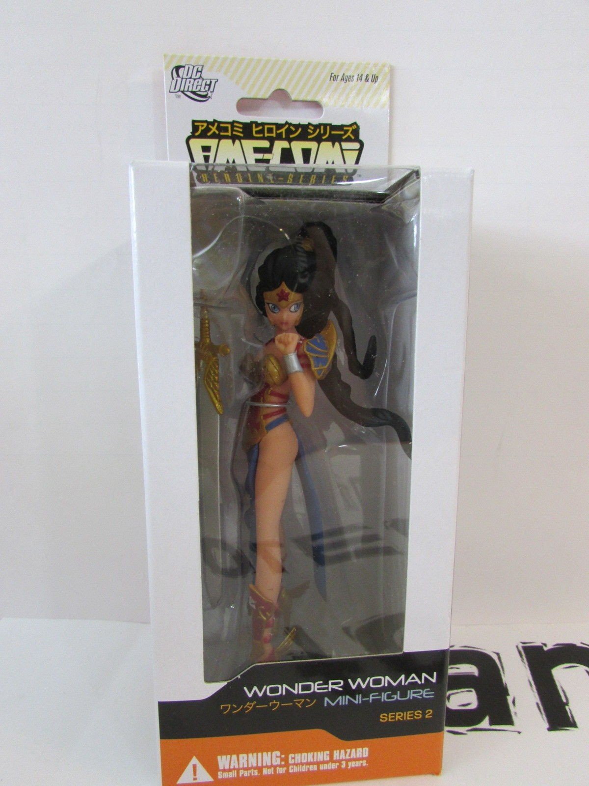 DC Direct AmeComi Heroine Series 2 Mini PVC Figure Wonder Woman by DC Comics