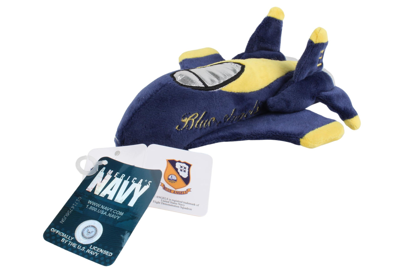 Daron US Navy Blue Angels Plush Toy Airplane