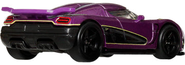 Hot Wheels Premium Car Culture Collectible Toy Car, 1:64 Scale Die-Cast Koenigsegg Agera R, Timeless Icons Vehicle with Real Riders Tires