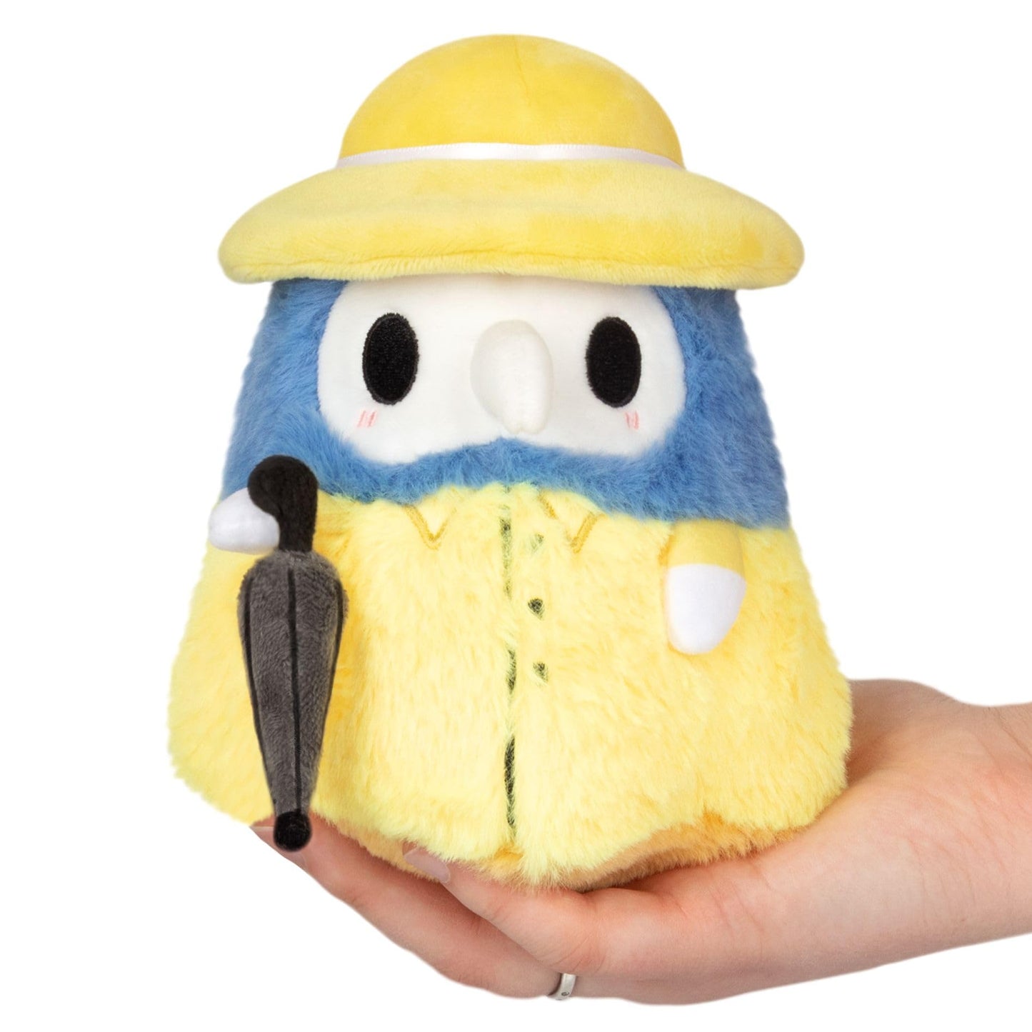 Squishable - Alter Ego Series 2: Plague Doctor Rainy Day - Alter Ego Collection - 6 in - Soft Toy Collectible Stuffed Animal - Beans