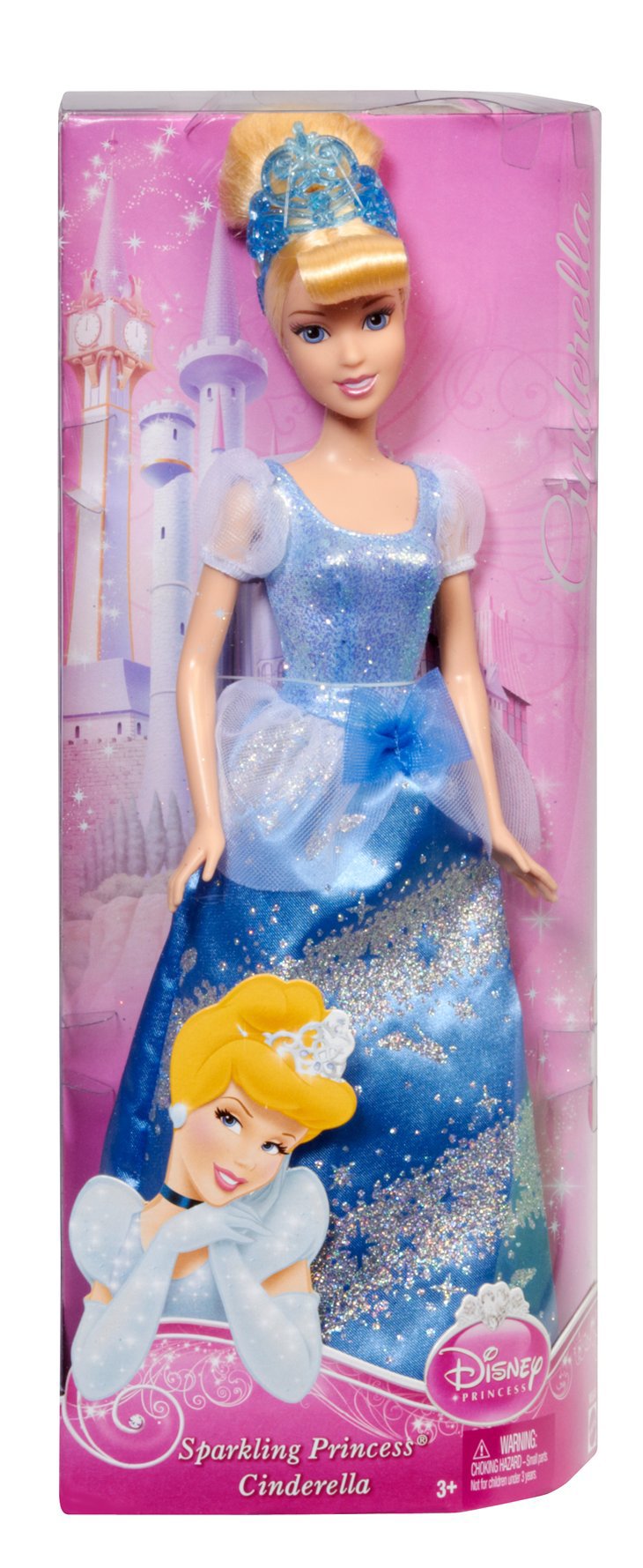Disney Princess Sparkling Princess Cinderella Doll - 2012