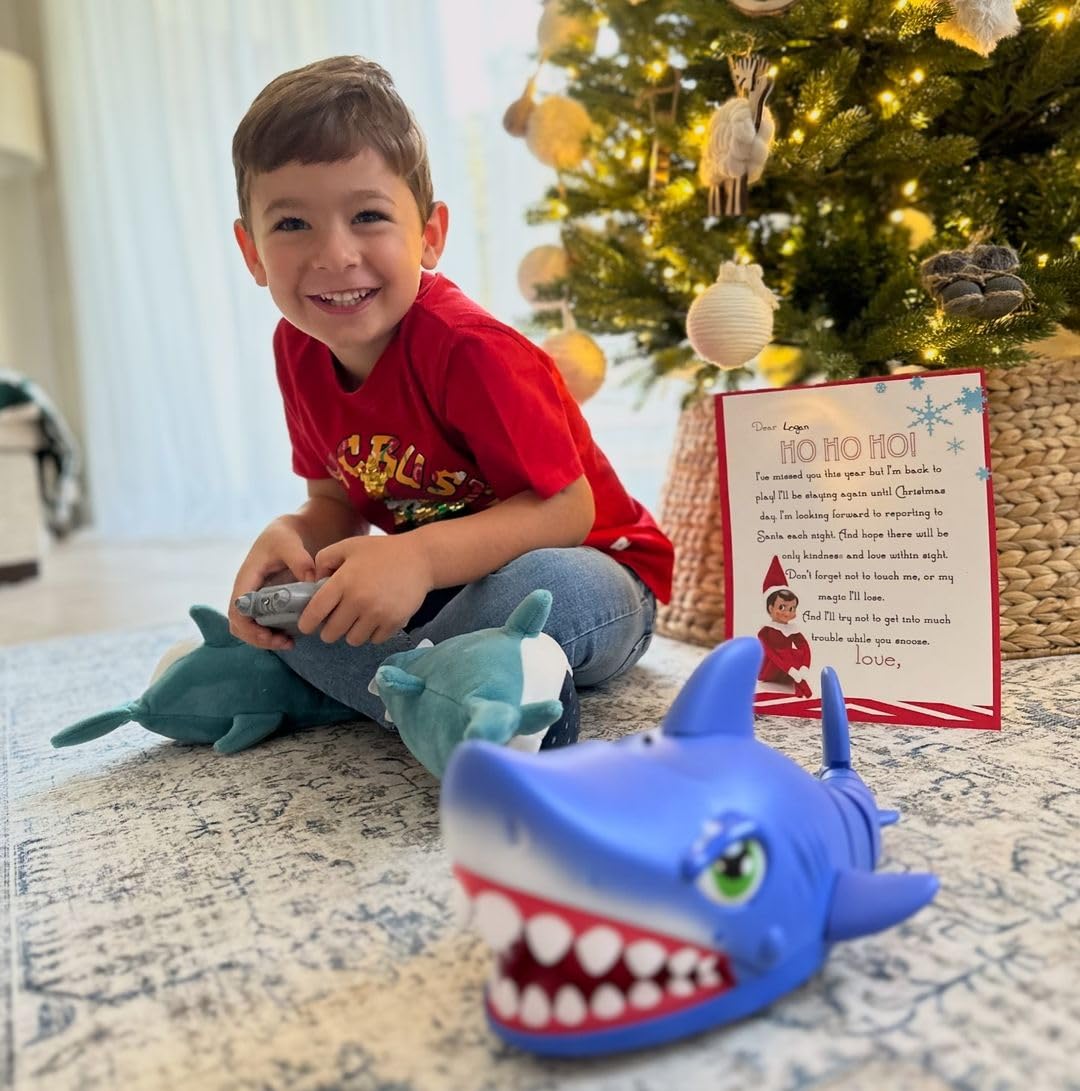 Remote Control Shark Toy for Kids | Rechargeable RC Shark Robot with Realistic Biting & Swimming Action, Interactive Electronic Pet for Boys & Girls