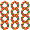 Fall Leaves Paper Wreath Craft Kit -12 - Crafts for Kids and Fun Home Activities