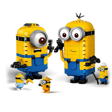 LEGO Minions: The Rise of Gru: Brick-Built Minions and Their Lair (75551) Building Set for Kids, Great Birthday Present for Kids Who Love Minions
