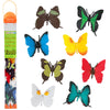Safari Ltd. Butterflies TOOB - Figurines of Red Glider, Swallowtail, Orange & White Sulphur, Evenus Regalis, Papilio Garleppi & More - Educational Toy
