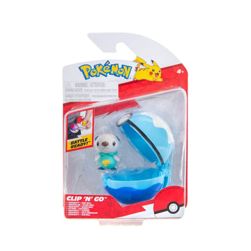 Pokémon PKW4158 Clip 'N' Go Ottaro with Diving Ball Official Set