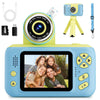 Makolle Camera for Kids, Portable Travel Camera for Childrens Age 3-8, Blue