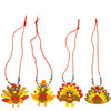 4E's Novelty Thanksgiving Necklace Crafts for Kids Bulk - 12 Pack DIY Turkey Necklace Craft for Kids with 4 Styles, Thanksgiving Toddler Craft
