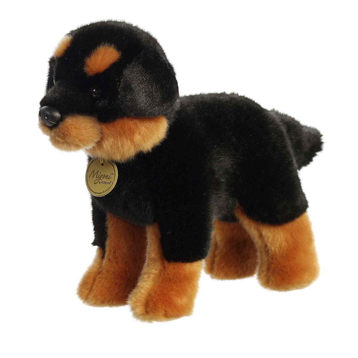 Aurora Miyoni 10" Rottweiler Realistic Stuffed Animal