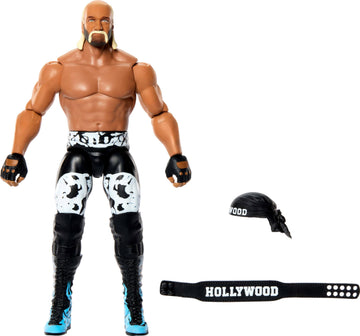 Mattel WWE “Hollywood” Hulk Hogan Action Figure, Main Event Series #165, 6-inch Collectible Superstar with 14 Articulation Points & Life-Like Look