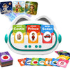 AI Storytelling Toy for Toddlers, Generate Unlimited Creative Stories with 3 Flash Cards, Screen-free Talking Card Reader, 150 Cards 300 Words