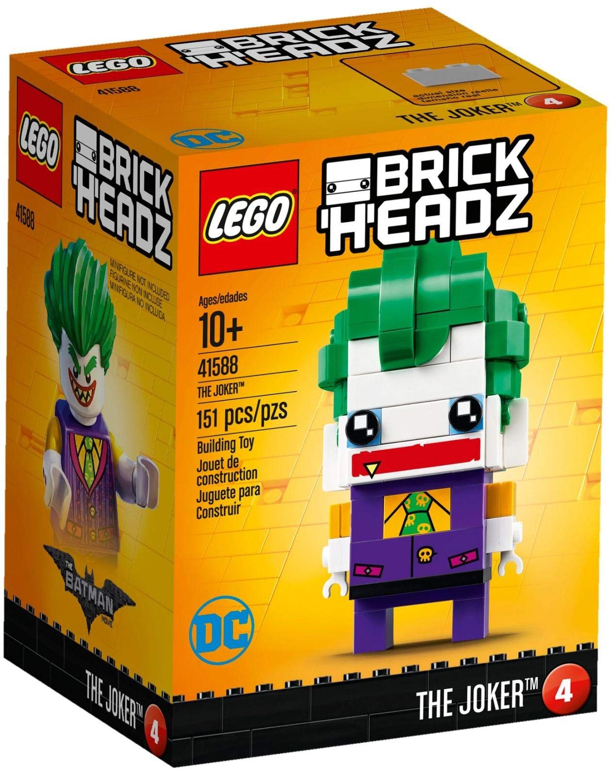 LEGO BrickHeadz The Joker 41588 Building Kit