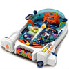 OLEOCA Space Pinball Machine - Tabletop Arcade Game with Obstacles, Pull-Rod Launcher, Flippers, UFO Targets & Astronaut Theme, 1-2 Player Mini