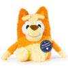 Jay Franco Weighted Bluey Plush Pillow Buddy - 2.5 lbs Soft Plushie Stuffed Pillow, 17 Inches, Orange - Bingo
