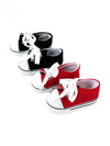 American Fashion World Red and Black Sneakers for 18-Inch Dolls | 2 Pack | Premium Quality & Trendy Design | Dolls Shoes | Shoe Fashion for Dolls