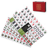 Aceshmir Mahjong Tile Set, 146pcs Chinese Mahjong Set Quality Mah Jong Tiles with Exquisite Storage Box Easy to Carry, Instructions Include Mah Jongg