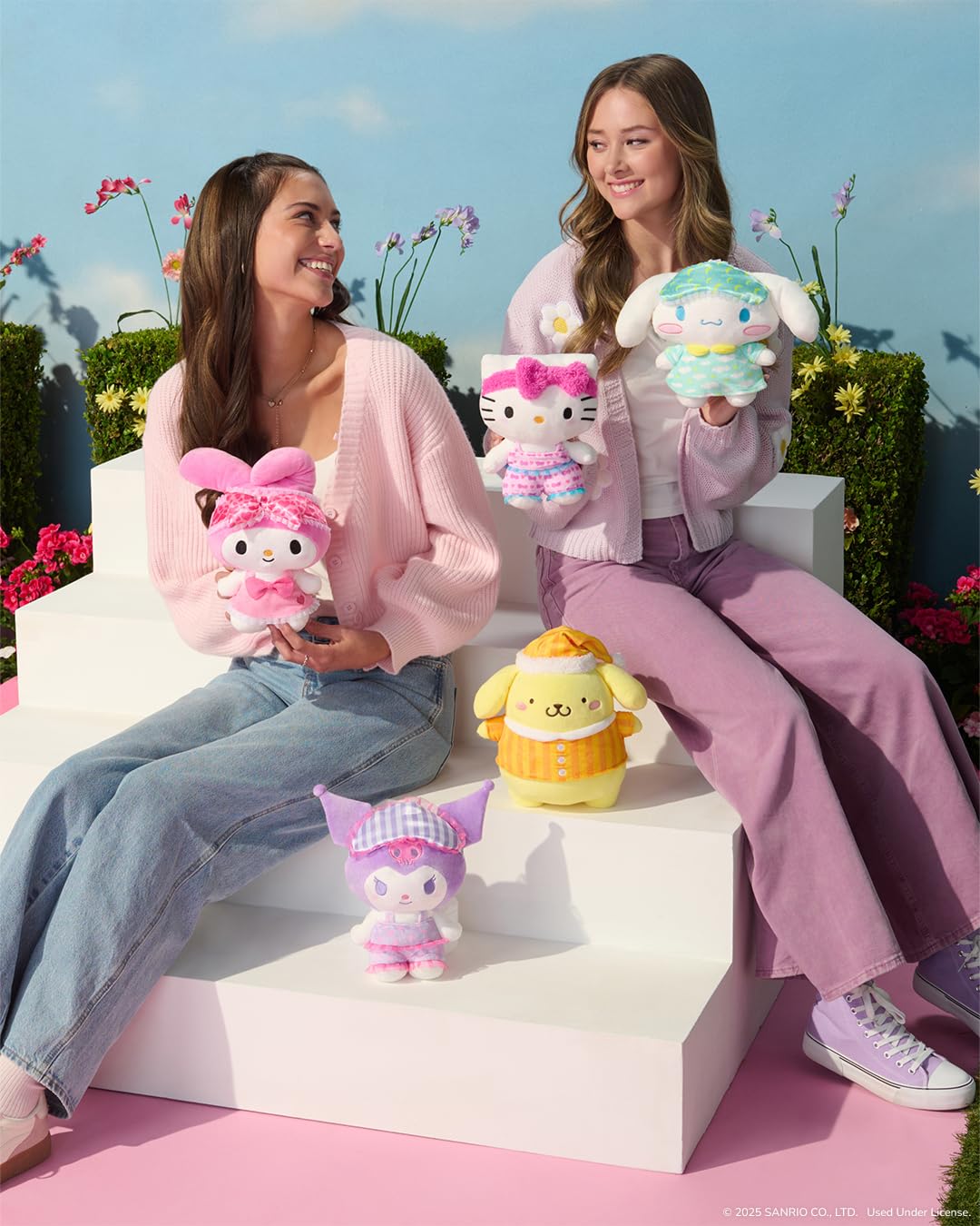 Jazwares Hello Kitty® and Friends - 8-Inch Pompompurin™ Pajama Party Plush - Officially Licensed Sanrio® Product from Ages 6+