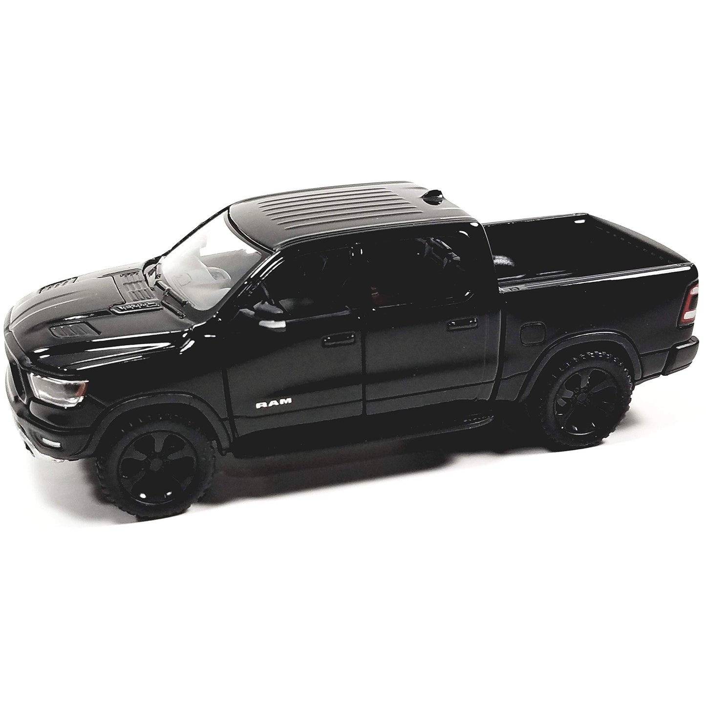 KiNSMART - 2019 Dodge Ram 1500 Pickup 1:46 O Scale 5" Die Cast Metal Model Toy Truck Black