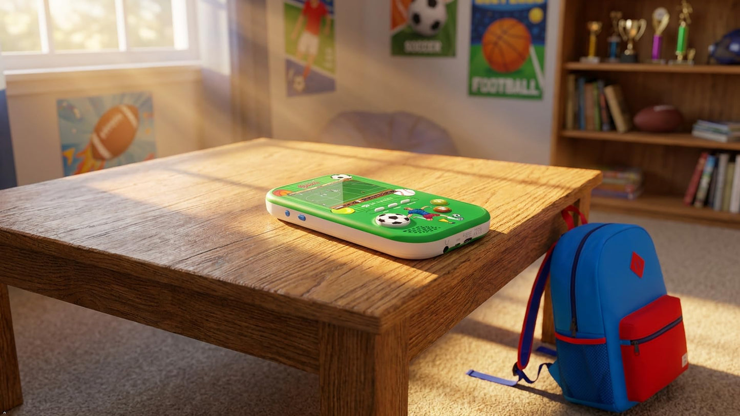 My Arcade All Star Sports Gamer Fun: Includes 125 Preloaded Games, Retro Portable Game Console, Soccer Toys, Rechargeable Battery