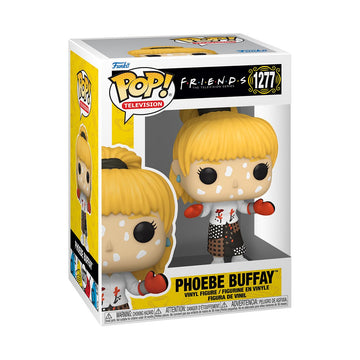 Funko POP! TV: Friends - Phoebe Buffay - 1/6 Odds for Rare Chase Variant Chicken Pox - Collectable Vinyl Figure - Gift Idea - Official Merchandise