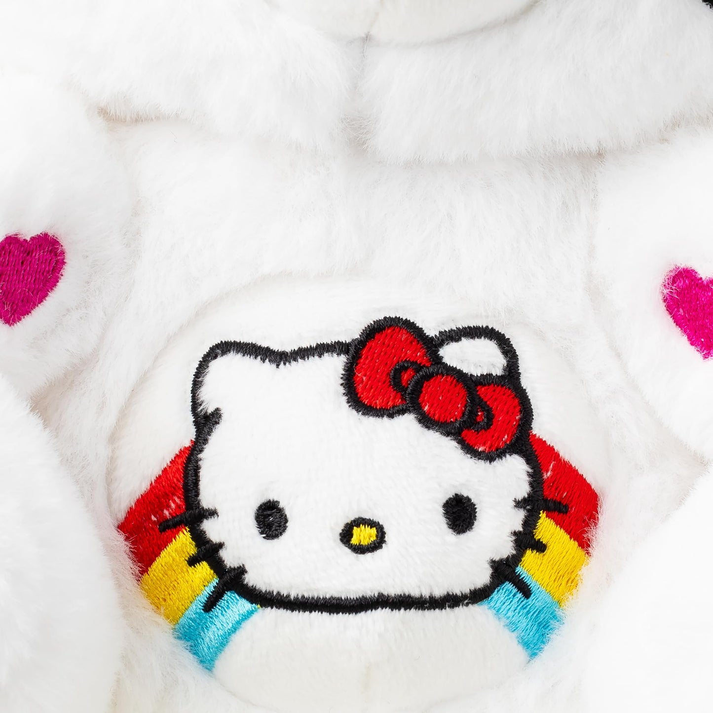 Care Bears Hello Kitty Loves Cheer Bear 10" Collectible Plush 2-Pack - Soft, Huggable Material!