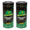 Twin Pack of Sun-Glo #4 Speed Yellow Bear Shuffleboard Powder Wax
