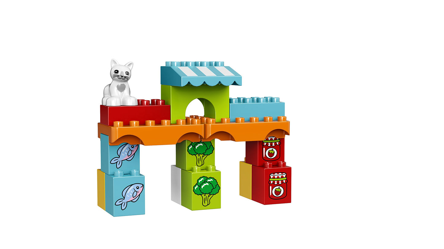 LEGO DUPLO My First Truck 10818, Preschool, Pre-Kindergarten Large Building Block Toys for Toddlers