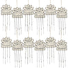 Color Your Own Thanksgiving Turkey Wind Chimes - Craft Kits - 12 Pieces