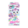 Canal Toys Personalize Airbrush Plush Large Kitty! Decorate, wash, Repeat! Customize Your own Spray Art Plush with Markers, Battery Powered Airbrush