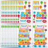 Birthday Countdown Sticker Scenes - 12 Pieces